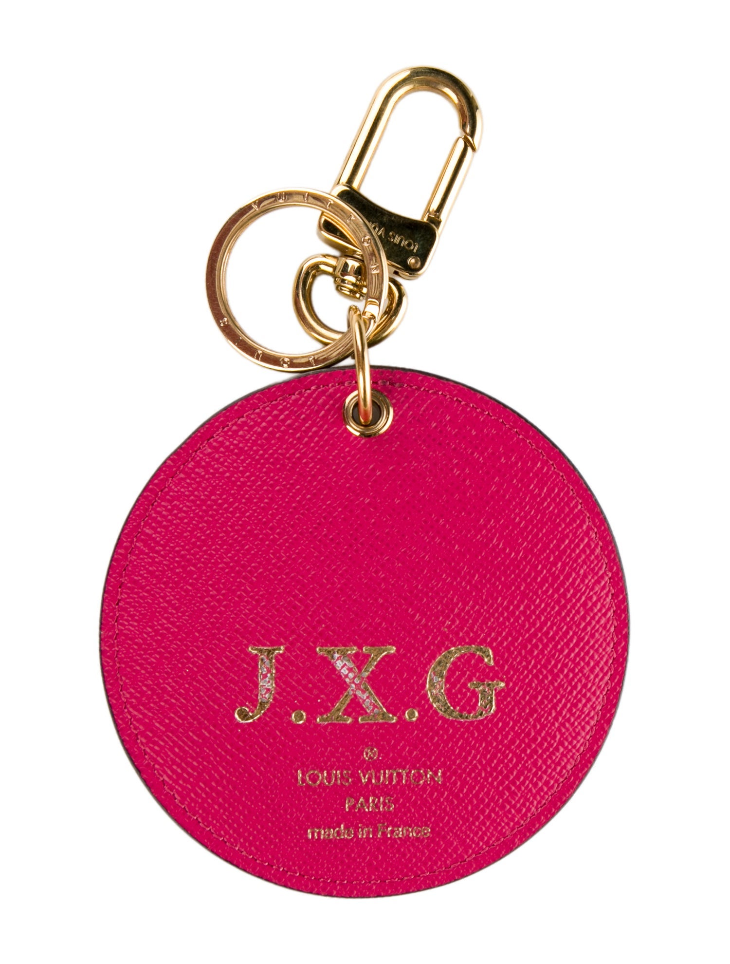 Louis Vuitton Monogram Illustre Giraffe Bag Charm
