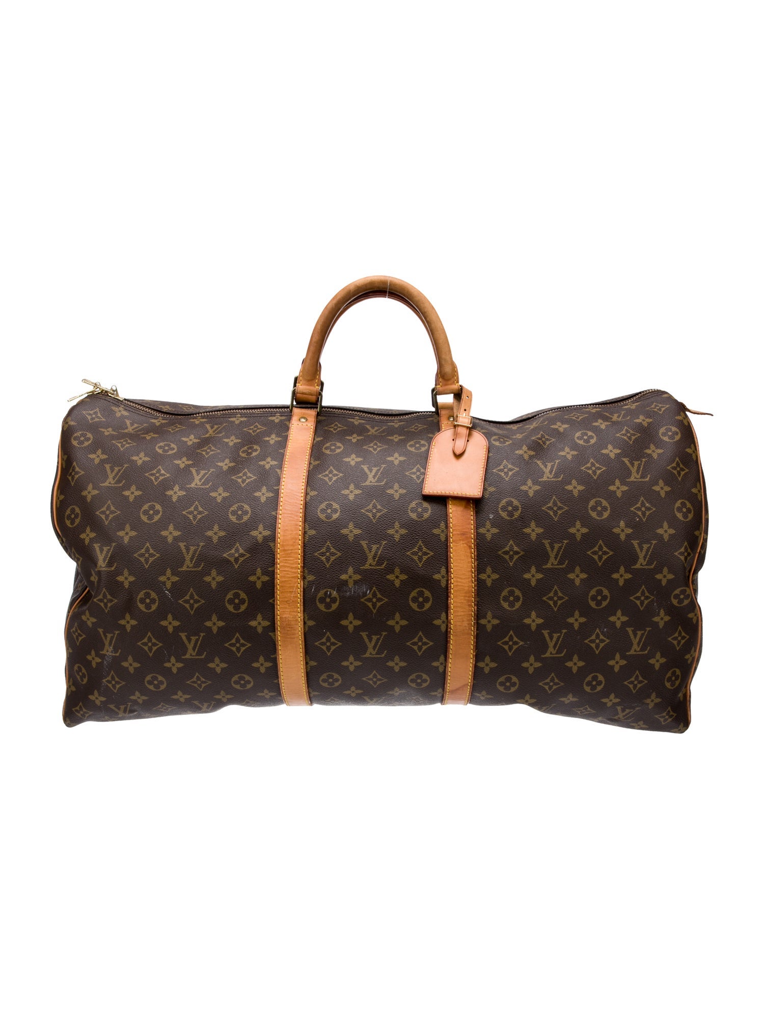 Louis Vuitton LV Monogram Keepall 55 Vintage