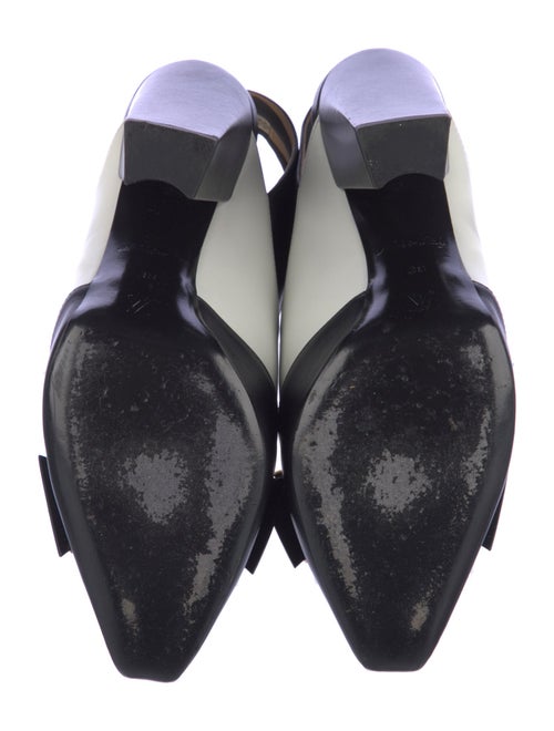 Louis Vuitton Leather Slingback Pumps