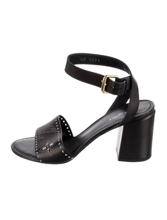 Louis Vuitton LV Monogram Leather Sandals