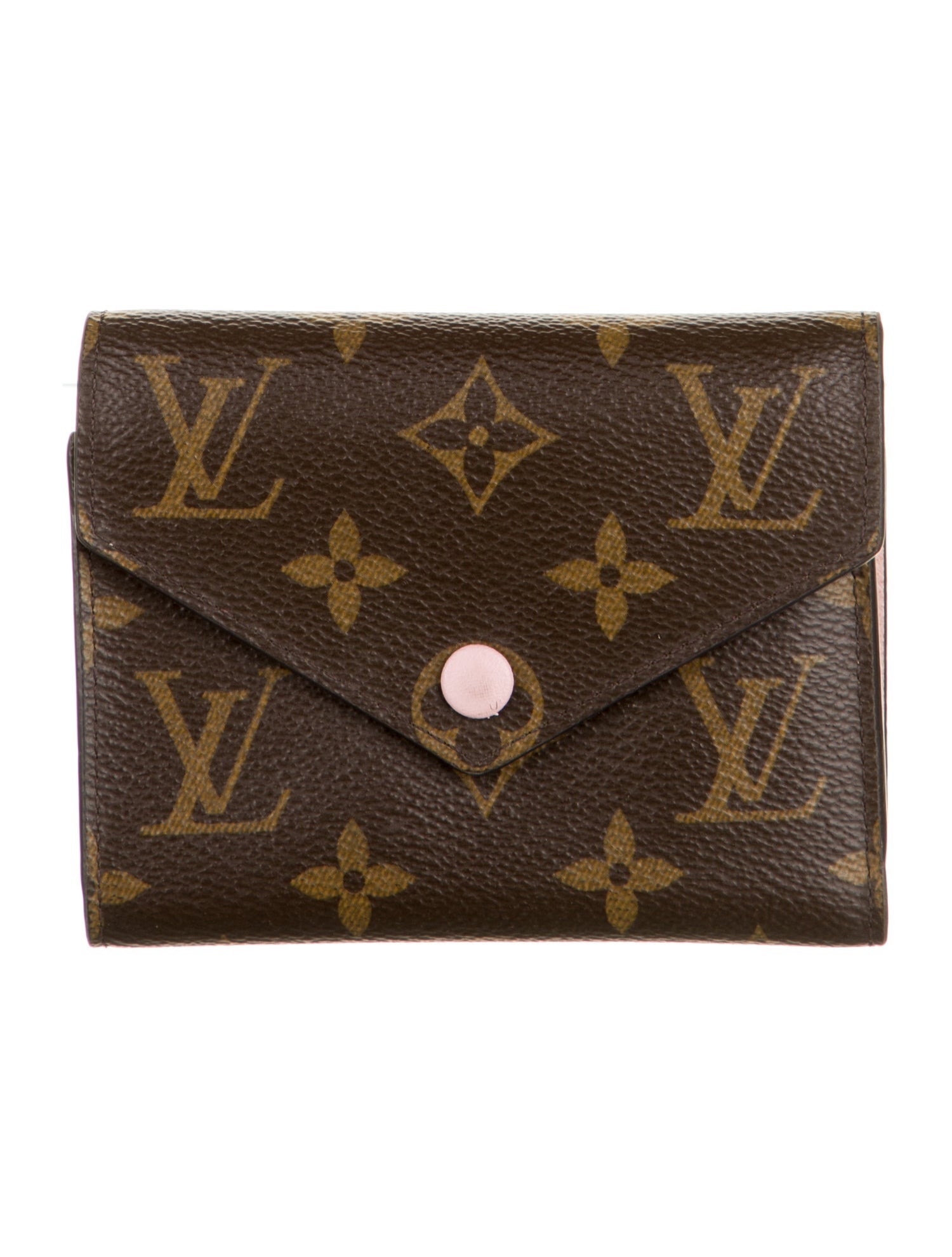 Louis Vuitton LV Monogram Coated Canvas Victorine Wallet