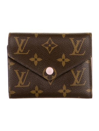 Louis Vuitton LV Monogram Coated Canvas Victorine Wallet