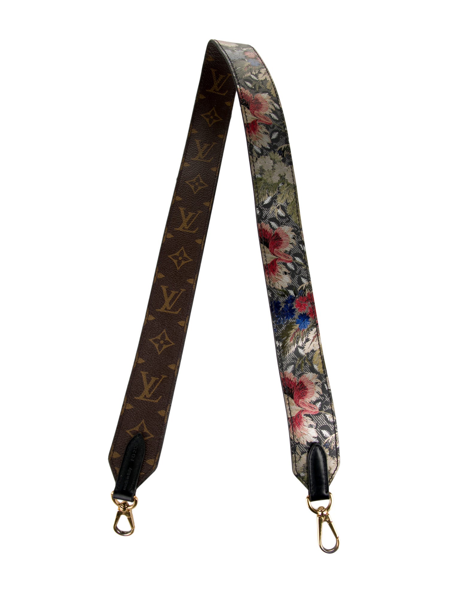 Louis Vuitton Monogram Printed Bandouliere Reversible Shoulder Strap