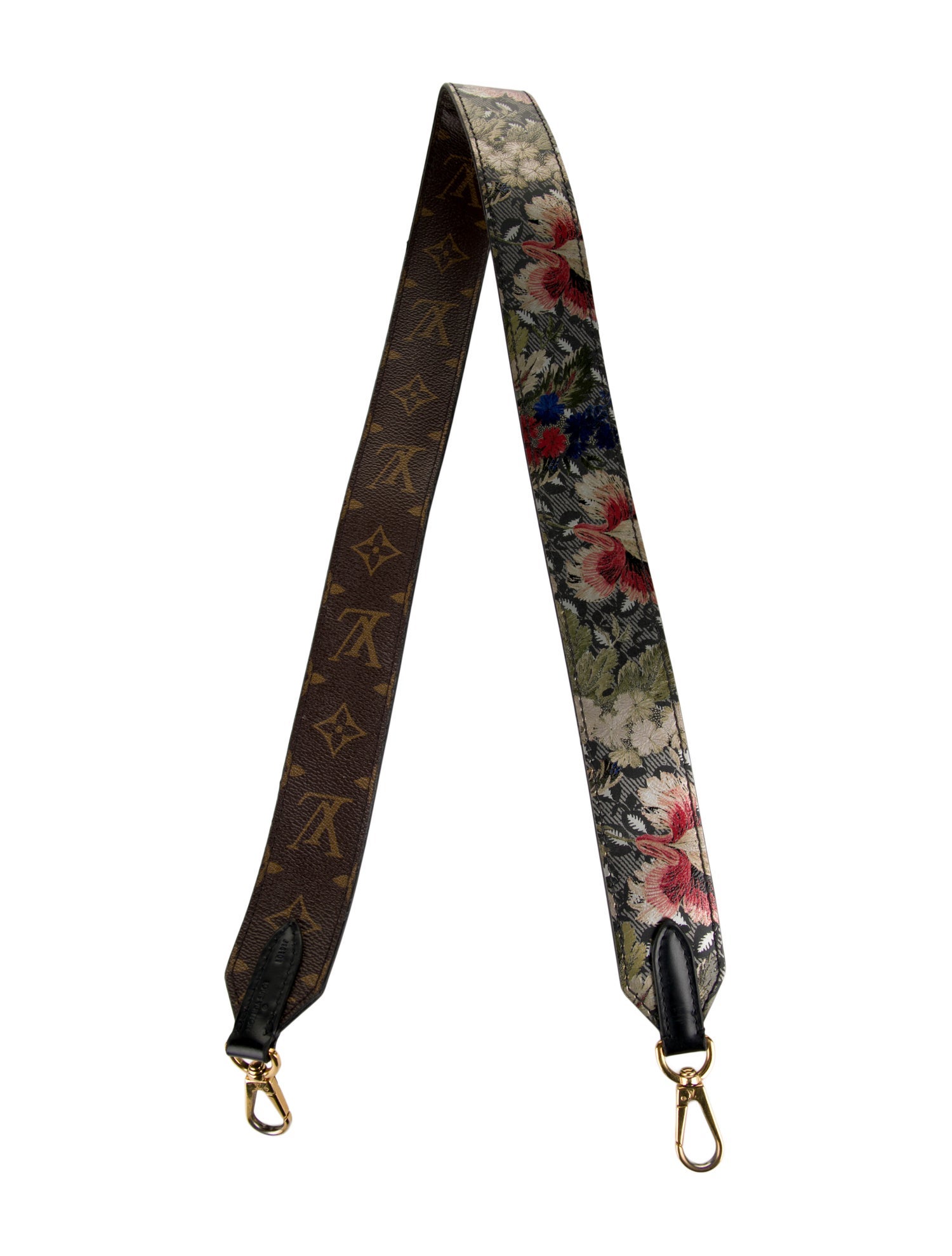 Louis Vuitton Monogram Printed Bandouliere Reversible Shoulder Strap