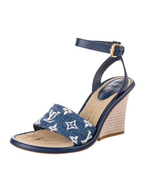 Louis Vuitton LV Monogram Denim Espadrilles