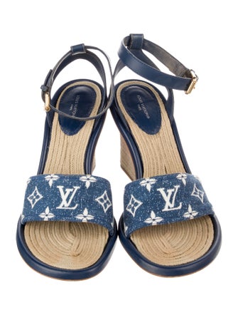 Louis Vuitton LV Monogram Denim Espadrilles