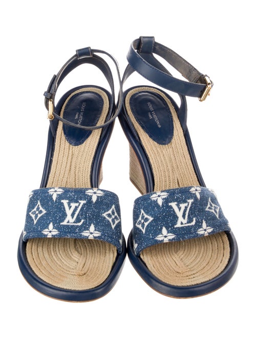 Louis Vuitton LV Monogram Denim Espadrilles