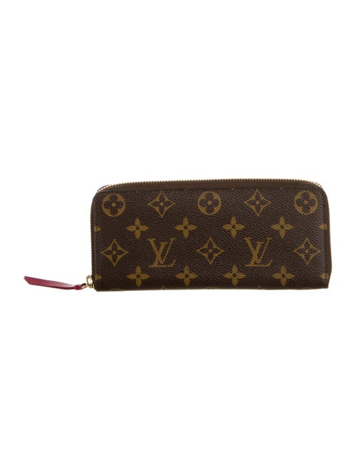 Louis Vuitton 2016 Monogram Pattern Clemence Wallet