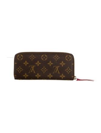 Louis Vuitton 2016 Monogram Pattern Clemence Wallet