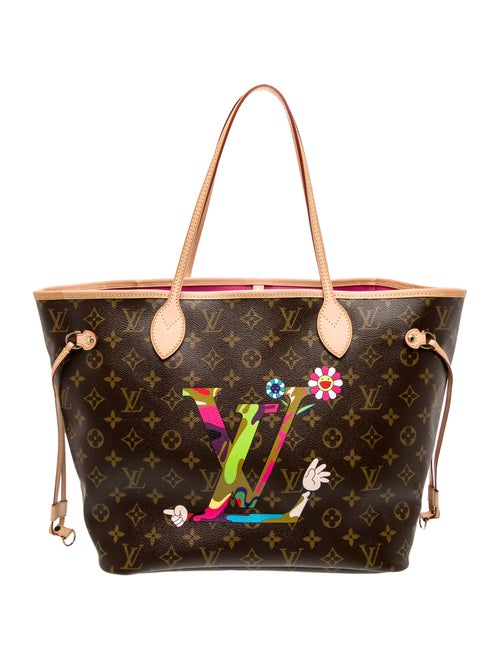 Louis Vuitton LV Monogram MOCA Neverfull MM