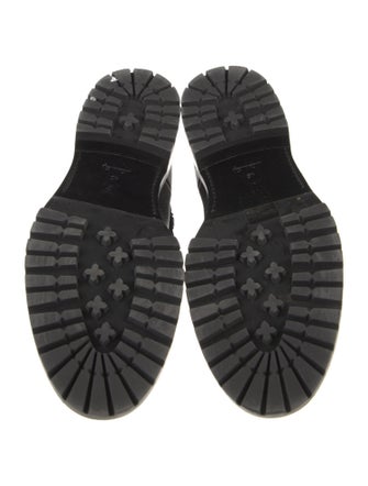 Louis Vuitton LV Monogram Leather Moto Boots