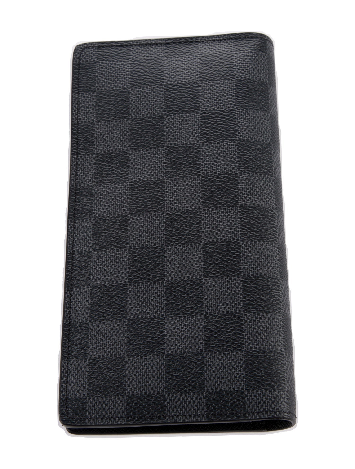 Louis Vuitton Damier Graphite Pattern Coated Canvas Brazza Wallet w/ Tags