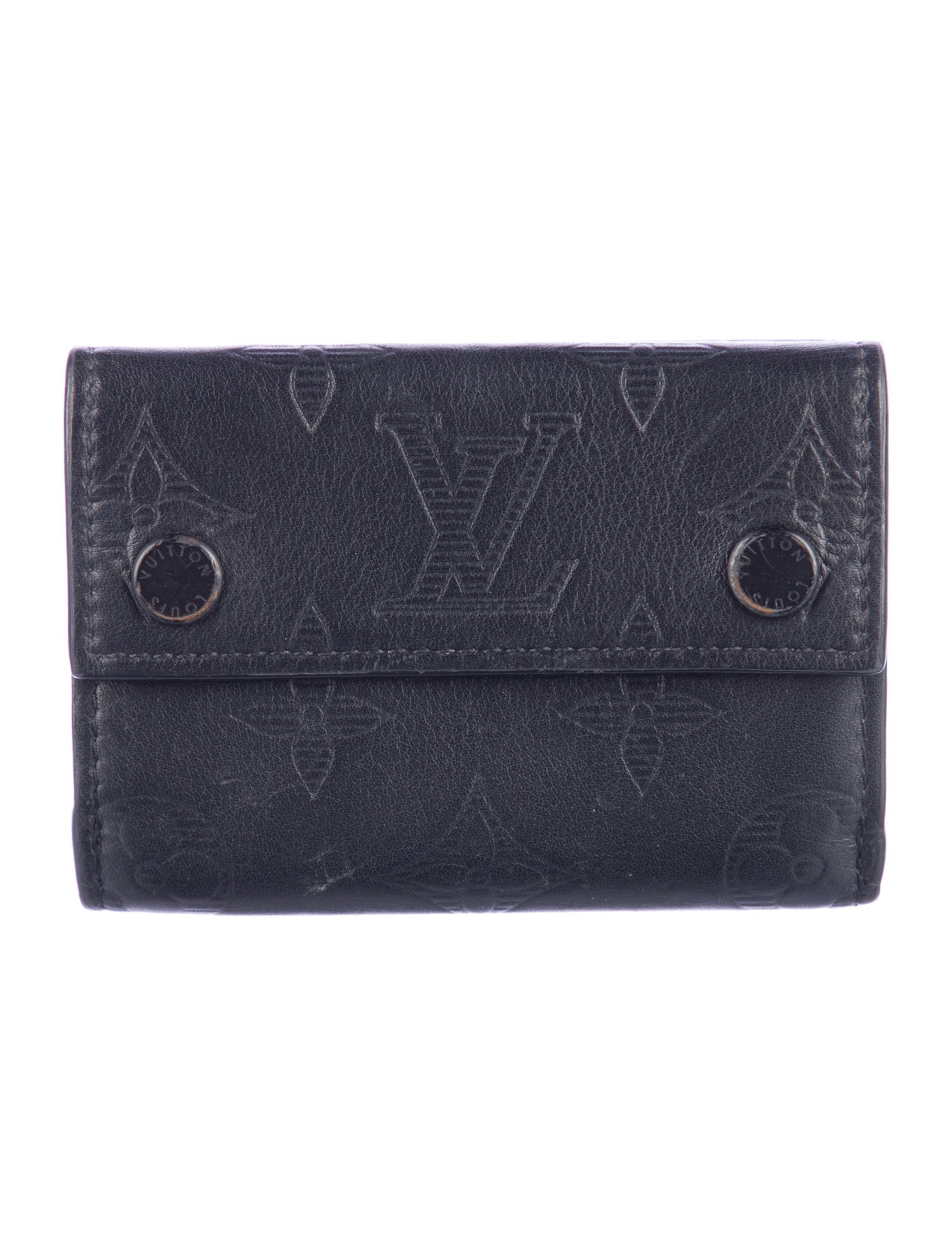 Louis Vuitton Leather Compact Wallet
