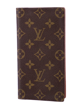 Louis Vuitton 1991 LV Monogram Checkbook Holder