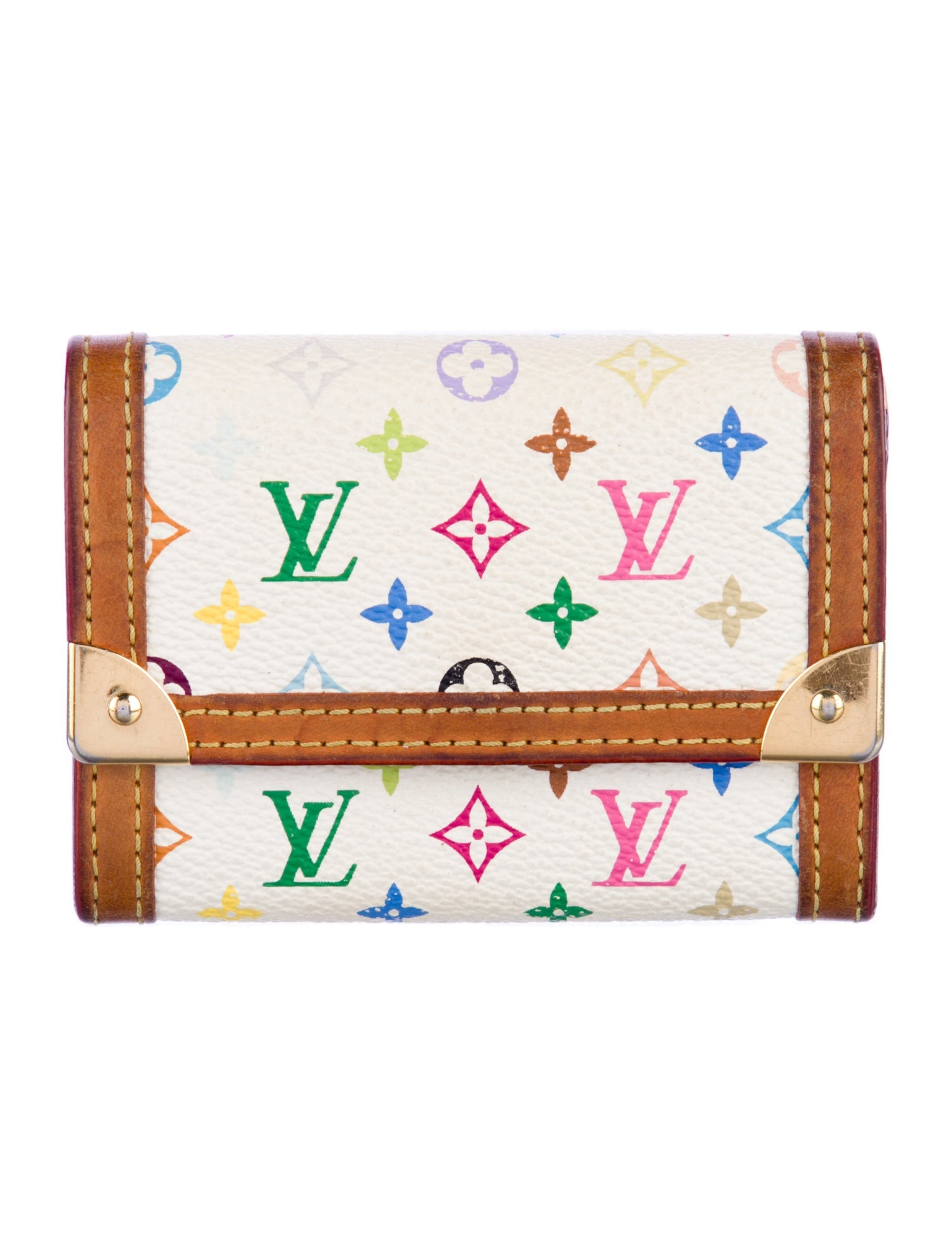 Louis Vuitton Multicolore Monogram Pattern Leather Wallet