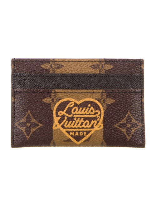 Louis Vuitton x Nigo Monogram Stripes Double Card Holder LV Monogram Card Case
