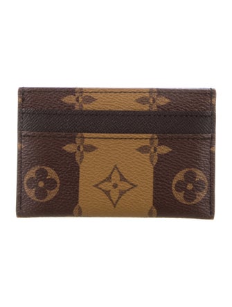 Louis Vuitton x Nigo Monogram Stripes Double Card Holder LV Monogram Card Case