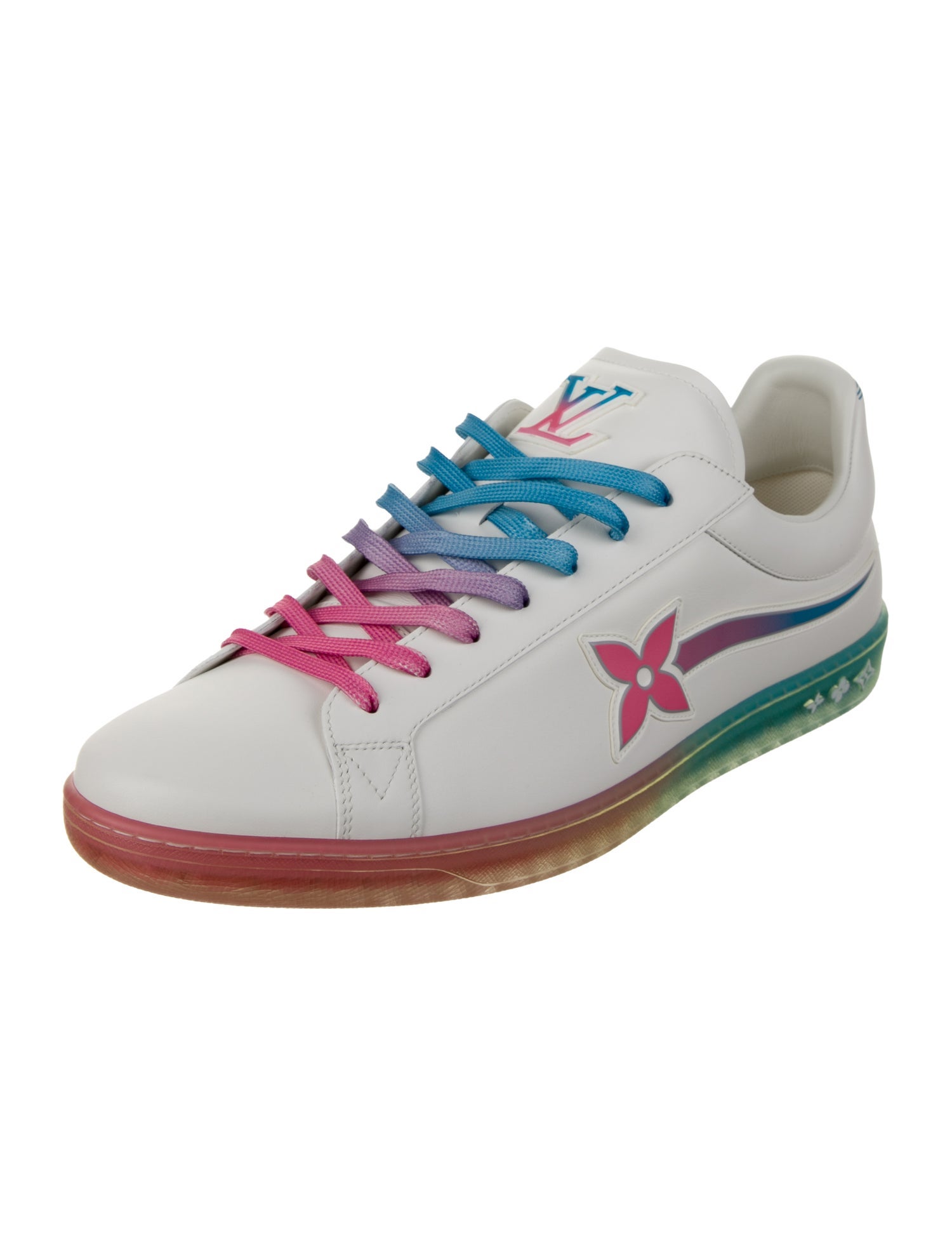 Louis Vuitton LV Monogram Leather Sneakers w/ Tags