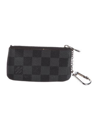 Louis Vuitton Damier Graphite Pochette Cles Key Holder