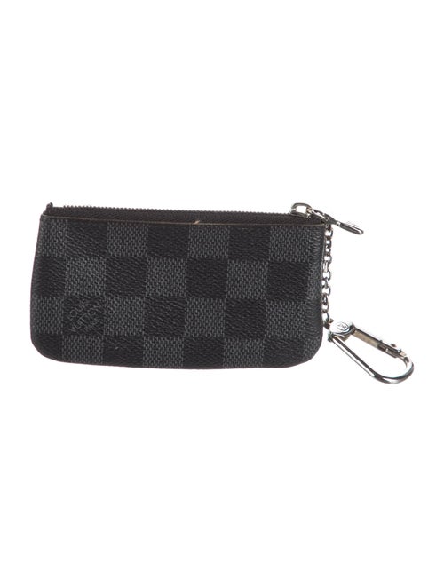 Louis Vuitton Damier Graphite Pochette Cles Key Holder