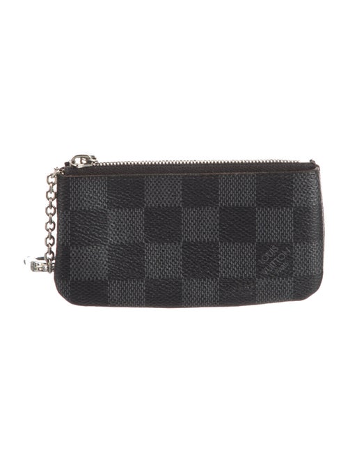 Louis Vuitton Damier Graphite Pochette Cles Key Holder