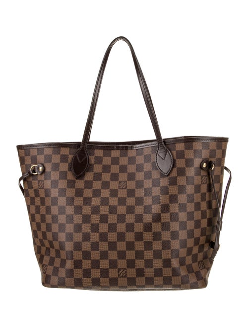 Louis Vuitton Damier Ebene Neverfull w/Pouch MM