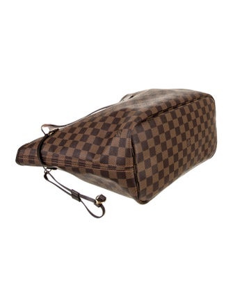 Louis Vuitton Damier Ebene Neverfull w/Pouch MM