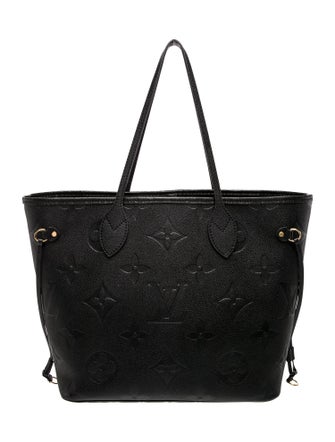 Louis Vuitton Empreinte Leather Neverfull w/Pouch MM