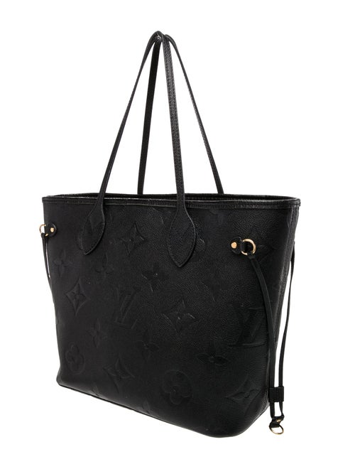 Louis Vuitton Empreinte Leather Neverfull w/Pouch MM