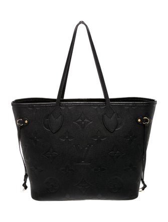Louis Vuitton Empreinte Leather Neverfull w/Pouch MM
