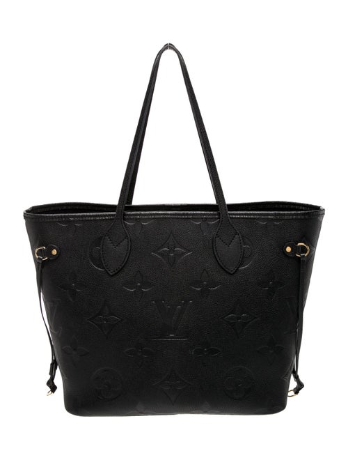 Louis Vuitton Empreinte Leather Neverfull w/Pouch MM