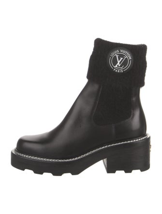 Louis Vuitton LV Monogram Leather Boots