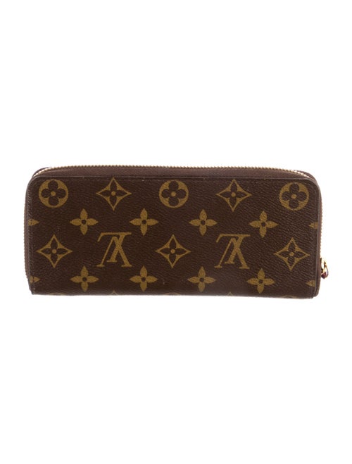 Louis Vuitton Monogram Pattern Coated Canvas Clemence Wallet