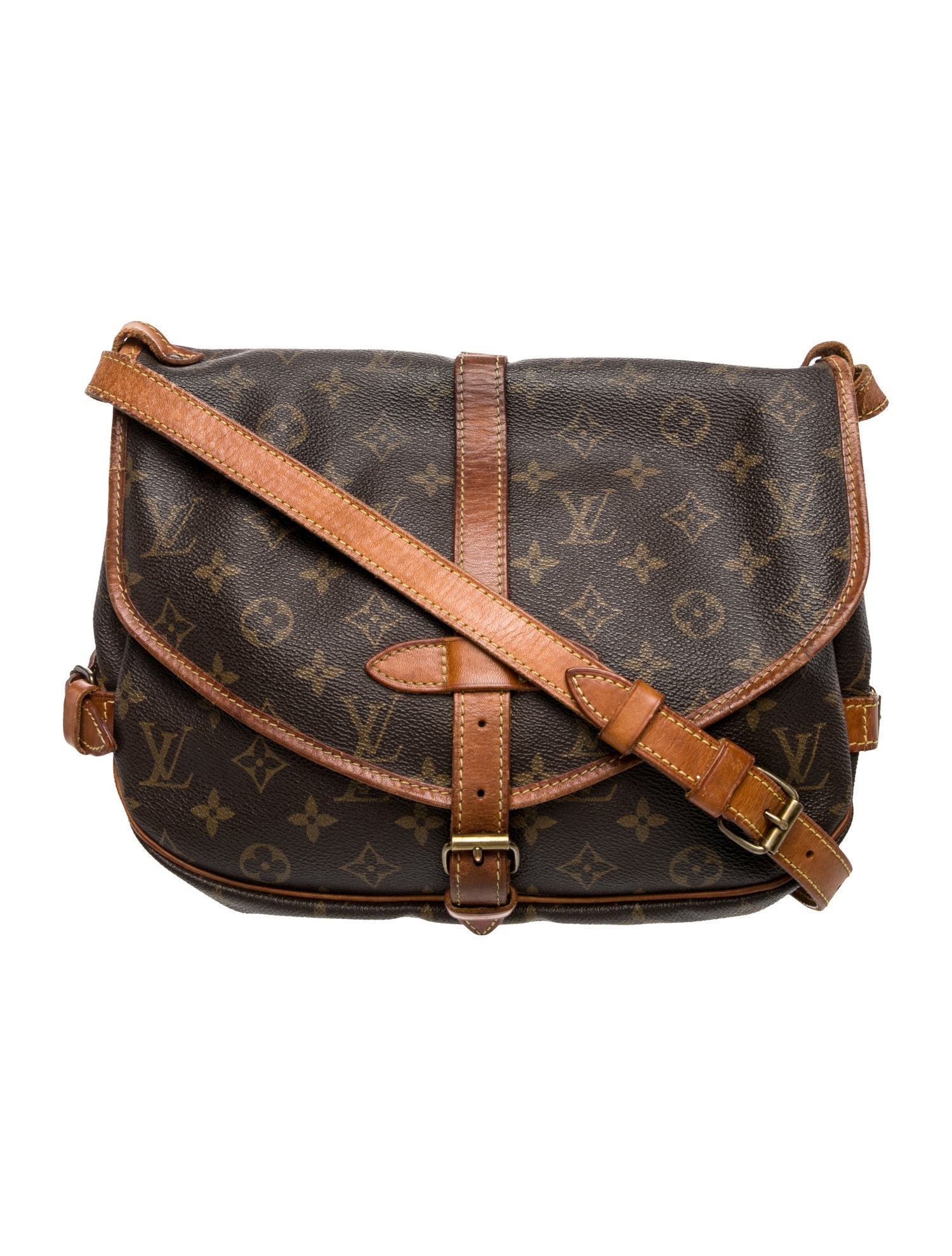 Louis Vuitton LV Monogram Saumur 30