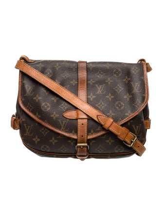 Louis Vuitton LV Monogram Saumur 30