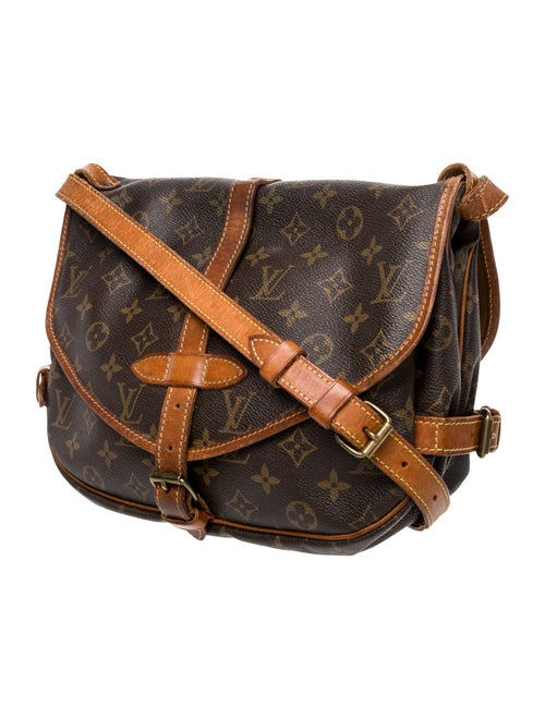 Louis Vuitton LV Monogram Saumur 30
