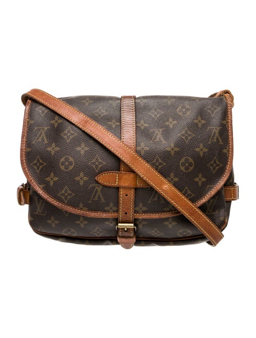 Louis Vuitton LV Monogram Saumur 30