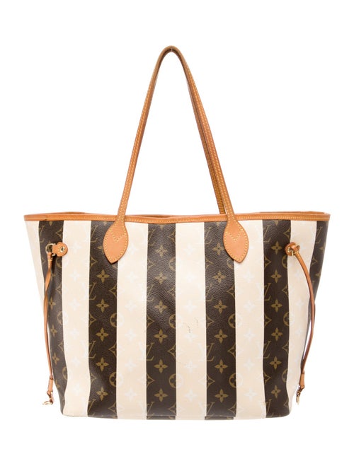 Louis Vuitton LV Monogram Rayures Neverfull MM