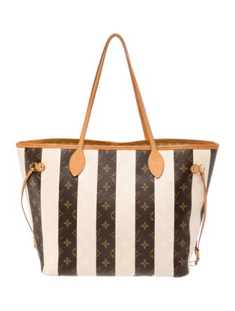 Louis Vuitton LV Monogram Rayures Neverfull MM