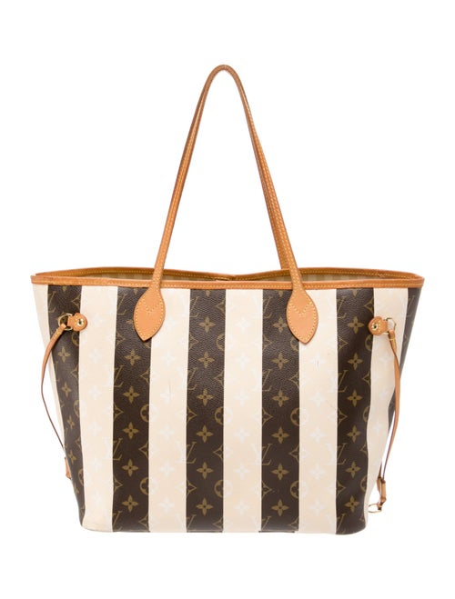 Louis Vuitton LV Monogram Rayures Neverfull MM