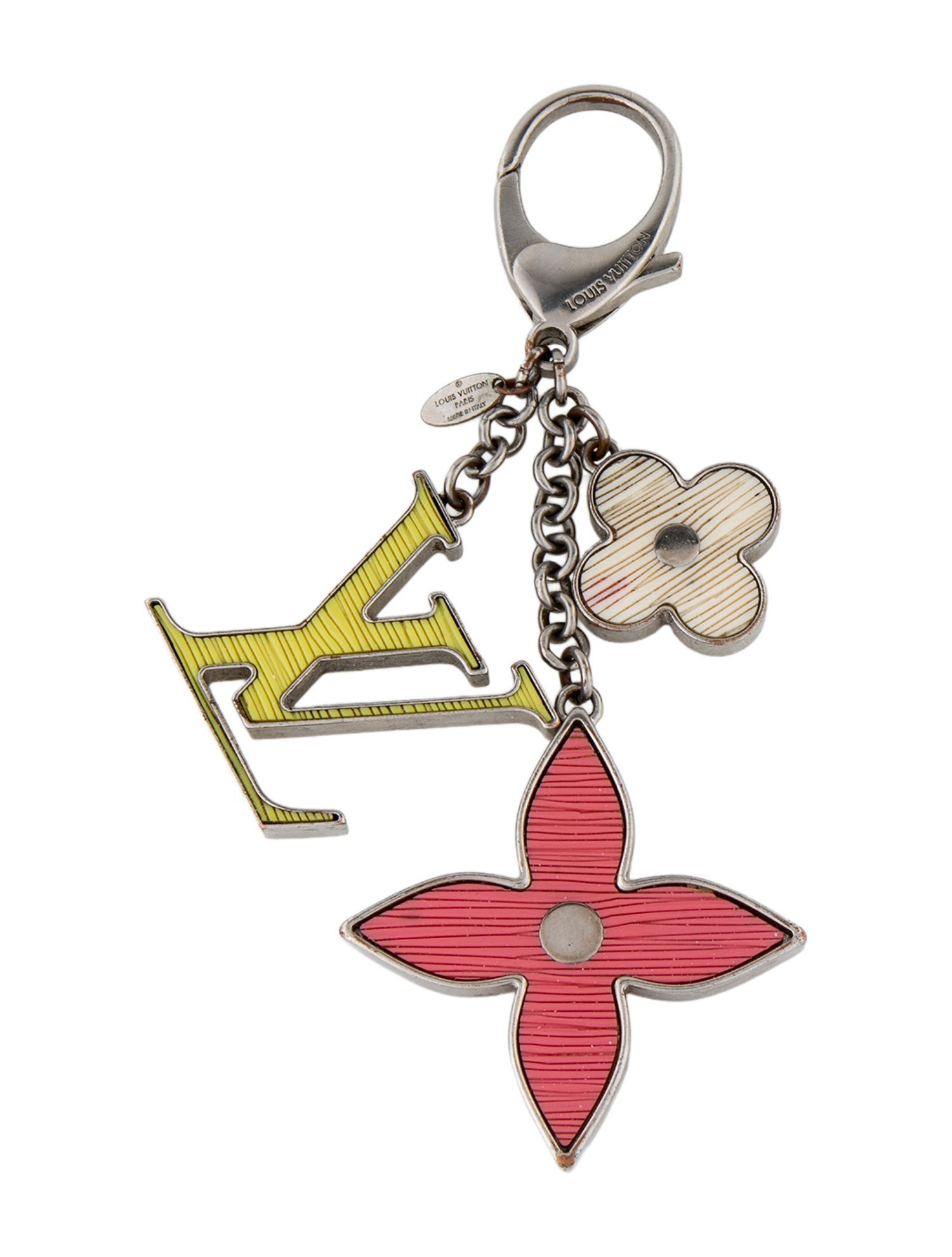 Louis Vuitton Fleur D'Epi Key Holder & Bag Charm
