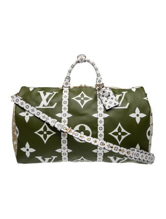 Louis Vuitton LV Monogram Keepall Bandouliere 50