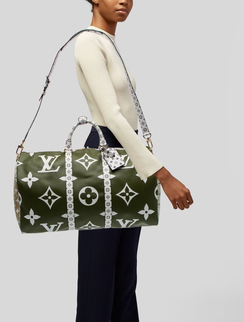 Louis Vuitton LV Monogram Keepall Bandouliere 50