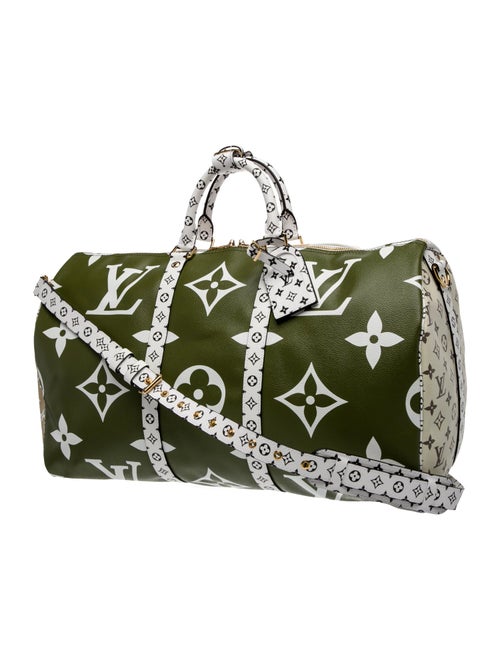 Louis Vuitton LV Monogram Keepall Bandouliere 50