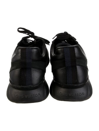 Louis Vuitton Leather Leather Trim Embellishment Sneakers