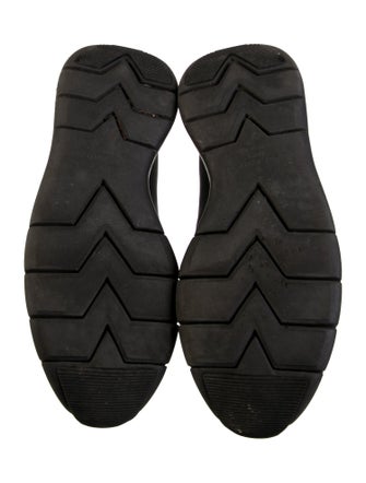 Louis Vuitton Leather Leather Trim Embellishment Sneakers