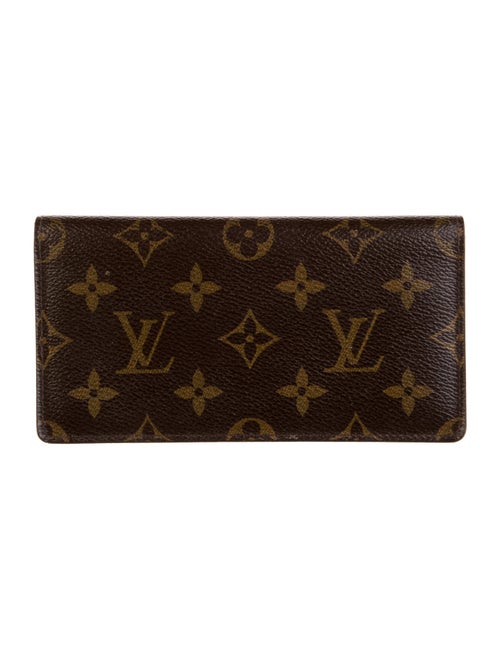 Louis Vuitton LV Monogram Coated Canvas Checkbook Holder
