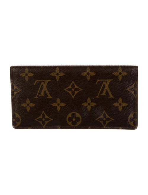 Louis Vuitton LV Monogram Coated Canvas Checkbook Holder
