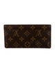 Louis Vuitton LV Monogram Coated Canvas Checkbook Holder