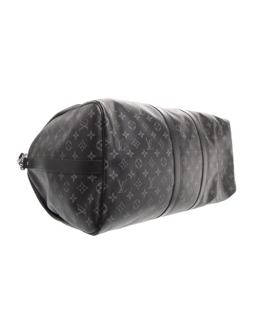 Louis Vuitton Monogram Eclipse Keepall Bandouliere 55